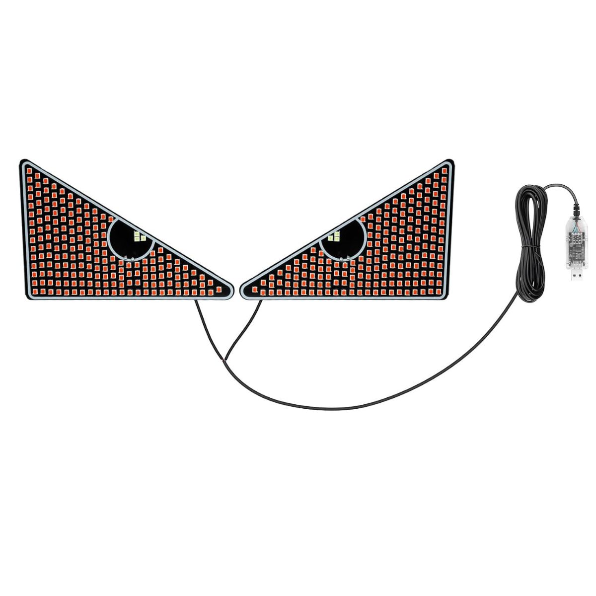 Ojos de Diablo Triangular LED para Coche
