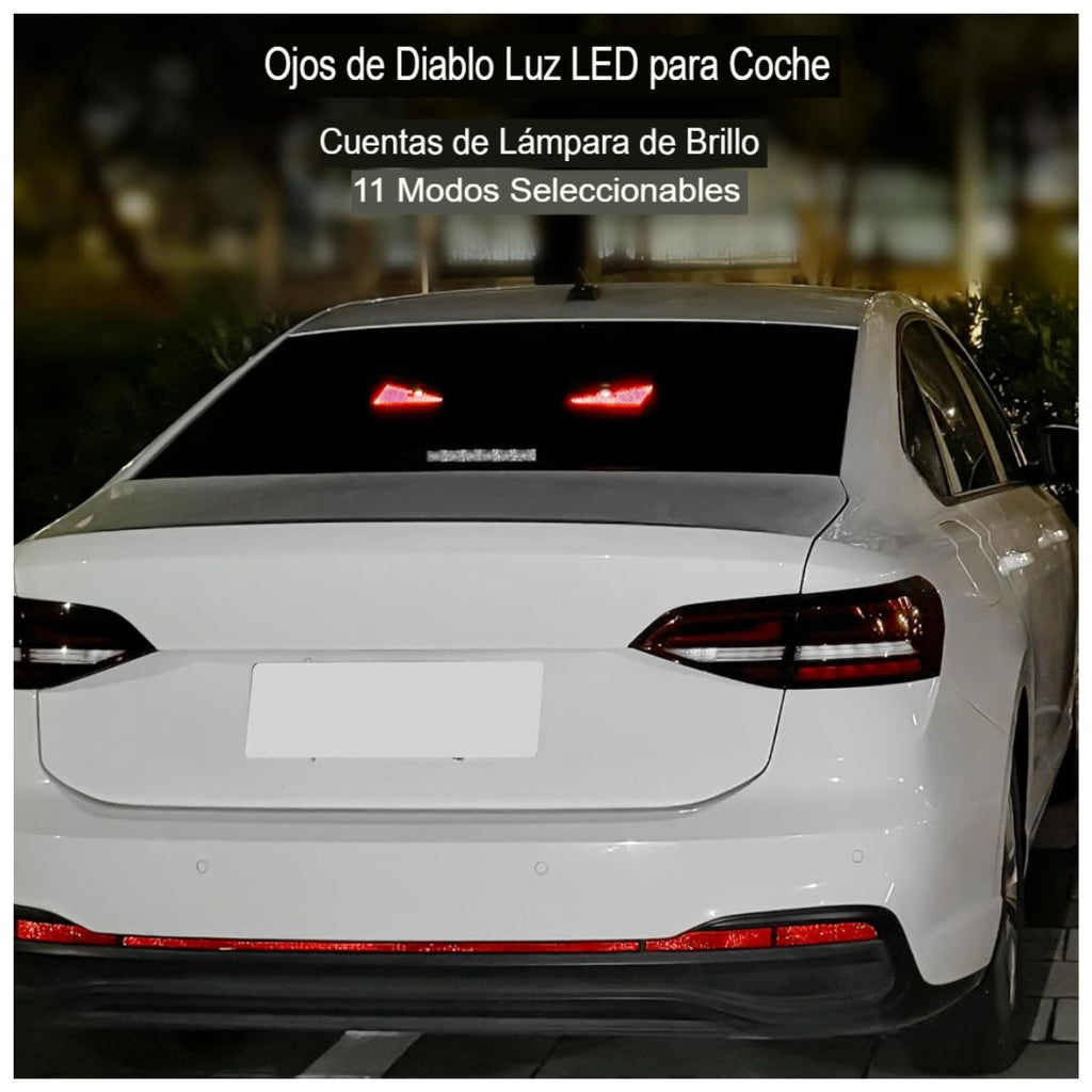 Ojos de Diablo Triangular LED para Coche